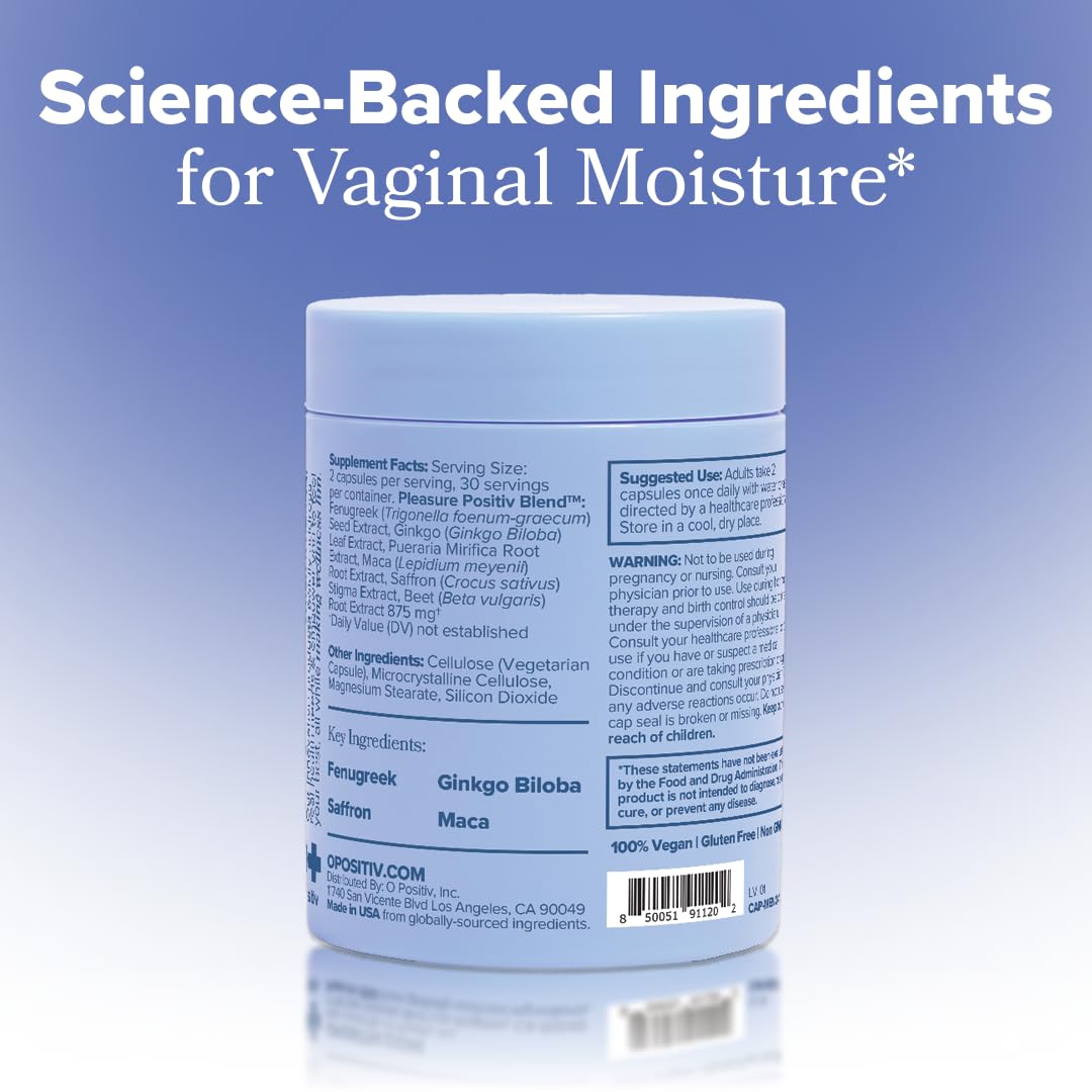 MENO Vaginal Moisture Support Capsules – OBGYN-Formulated to Support Healthy Vaginal Moisture, Mood & Relaxation – Hormone-Free Supplements with Maca Root & Fenugreek Seed Extract – 30 Servings - dailyvitalstore