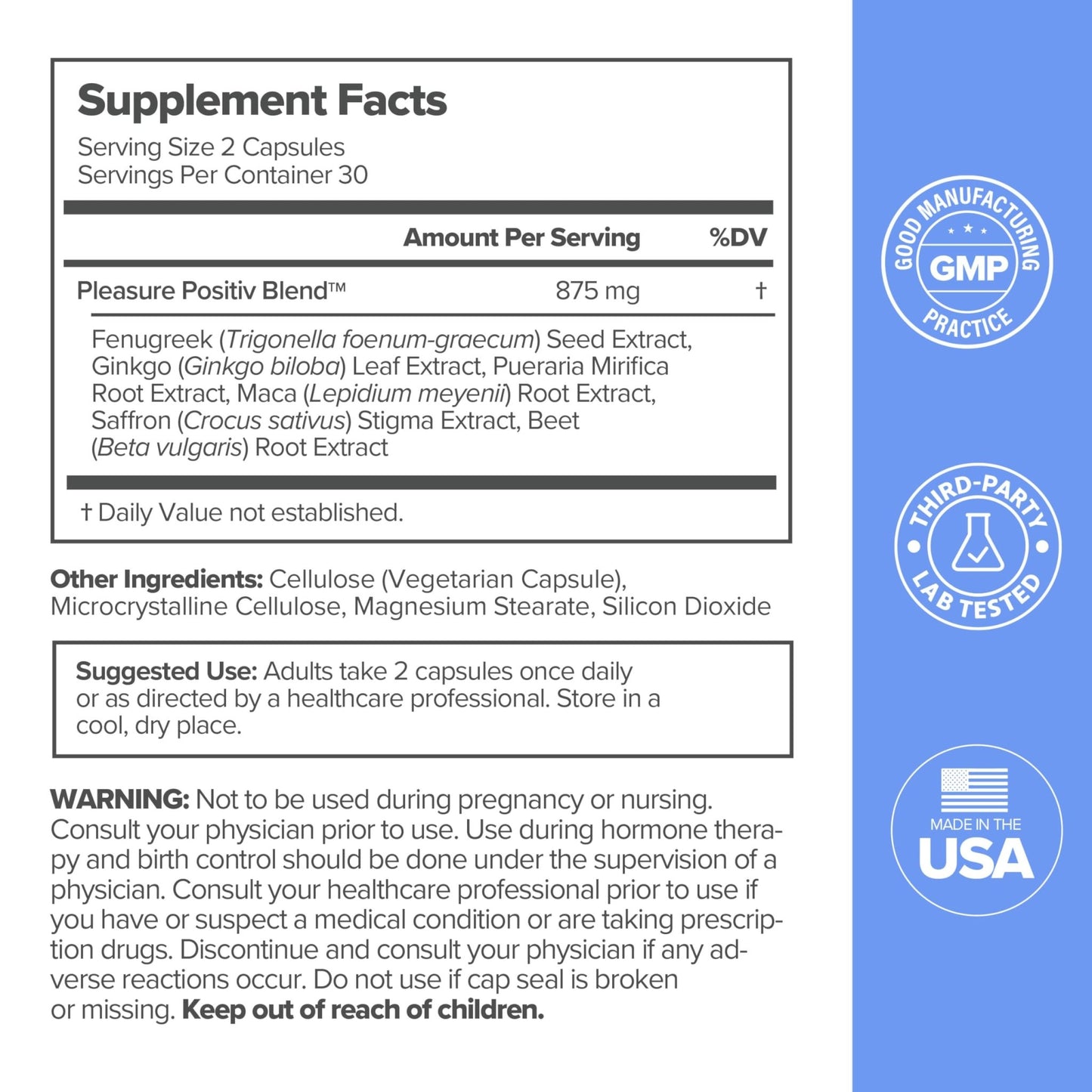MENO Vaginal Moisture Support Capsules – OBGYN-Formulated to Support Healthy Vaginal Moisture, Mood & Relaxation – Hormone-Free Supplements with Maca Root & Fenugreek Seed Extract – 30 Servings - dailyvitalstore