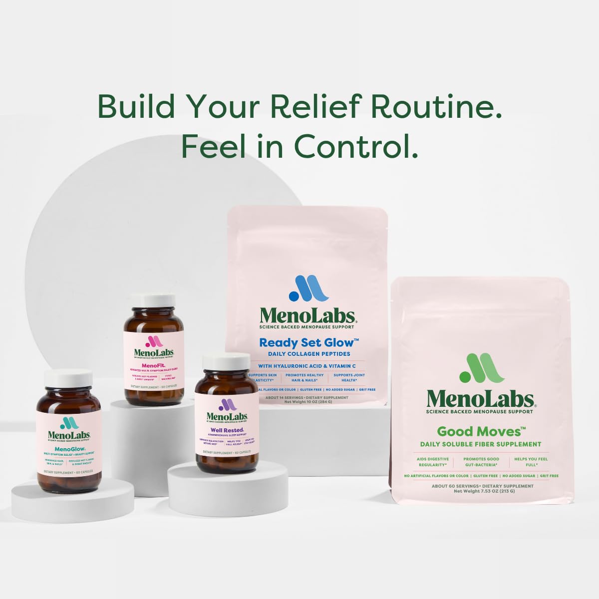 MENOLABS® FocusHer™ Mental Energy Support Supplement – Caffeine-Free Focus, Concentration & Memory – enXtra® & Lutemax 2020® – Menopause, Brain & Eye Health – 30 Capsules, 30-Day Supply - dailyvitalstore