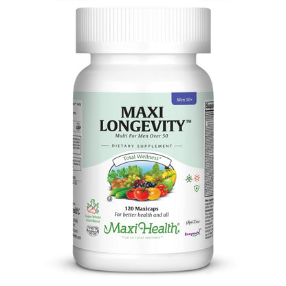 Mens Multivitamin 50 Plus – Daily Multivitamin for Men Over 50 with Vitamin B12, A, D, C, Zinc, Magnesium & More – Energy, Immune & Heart Support Mens Multi Vitamins - Non-GMO – 120 Capsules - dailyvitalstore