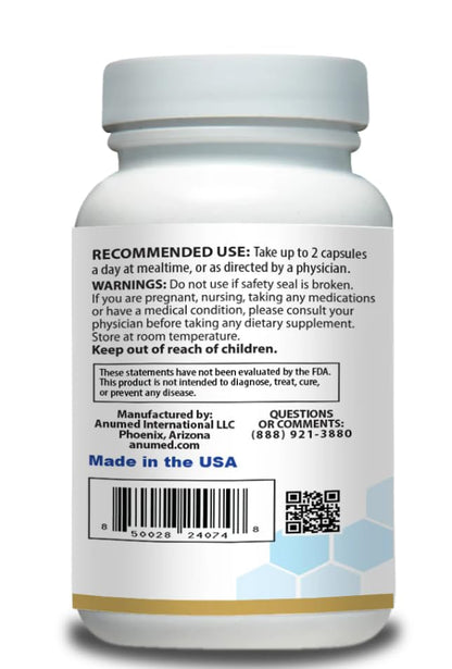 Men’s Multivitamin Supplement – Daily Energy, Immune & Heart Support – with Zinc, Magnesium, B12, CoQ10, Turmeric, Ginseng & More – 60 Vegetable Capsules – AnuMed - dailyvitalstore