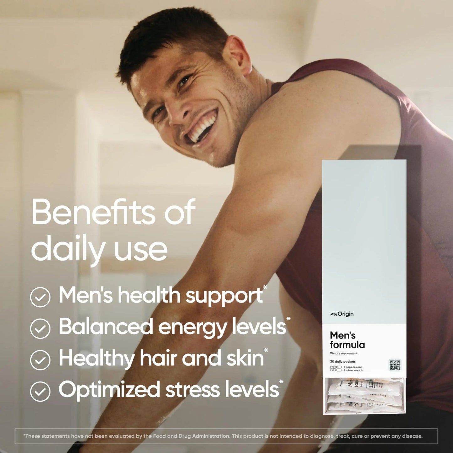 meOrigin Multivitamin for Men, All-in-One Supplement Complex with Zinc, Vitamin D, C, B12, Saw Palmetto, Biotin, Selenium - dailyvitalstore