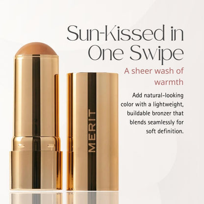 Merit Bronze Balm Sheer Sculpting Bronzer - Quince - Fair Skin - dailyvitalstore