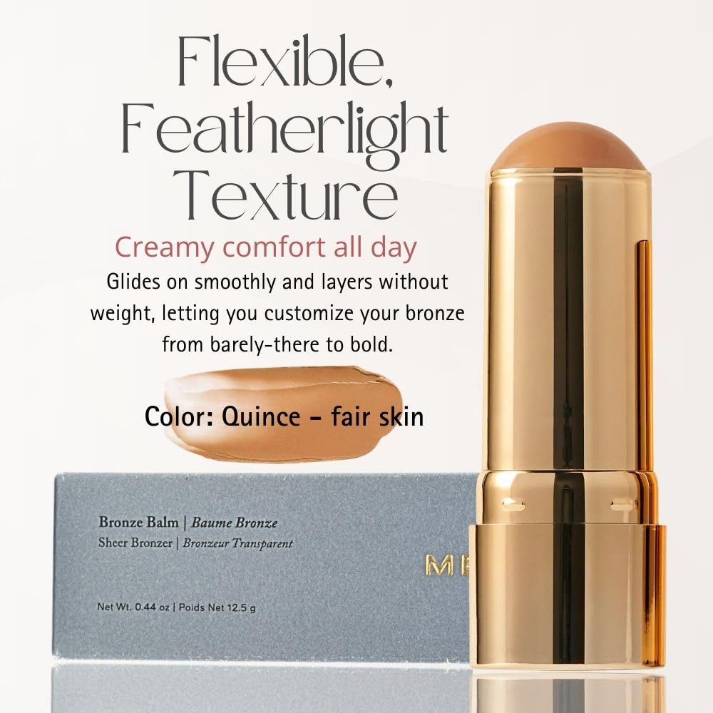 Merit Bronze Balm Sheer Sculpting Bronzer - Quince - Fair Skin - dailyvitalstore