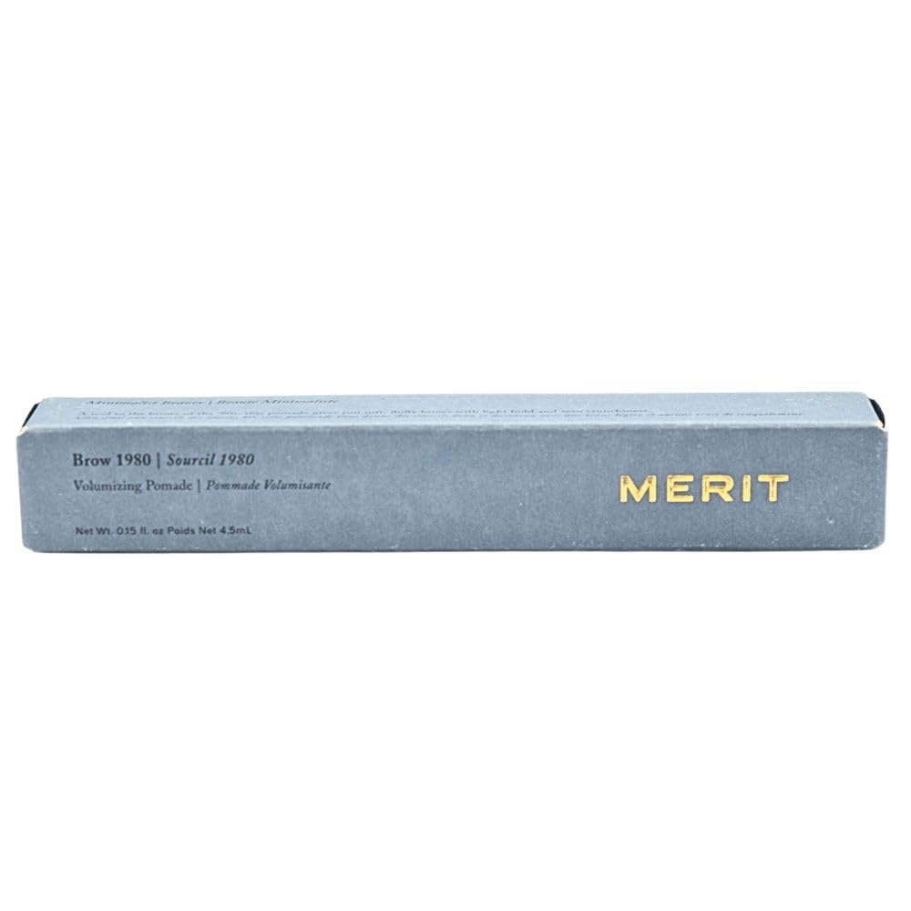 Merit Brow 1980 Volumizing Tinted Eyebrow Gel-Pomade - Taupe - Taupe with Cool Undertones - dailyvitalstore