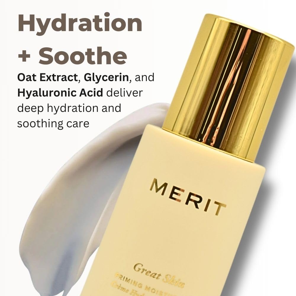 Merit Great Skin Priming And Firming Moisturizer With Peptides And Hyaluronic Acid - dailyvitalstore