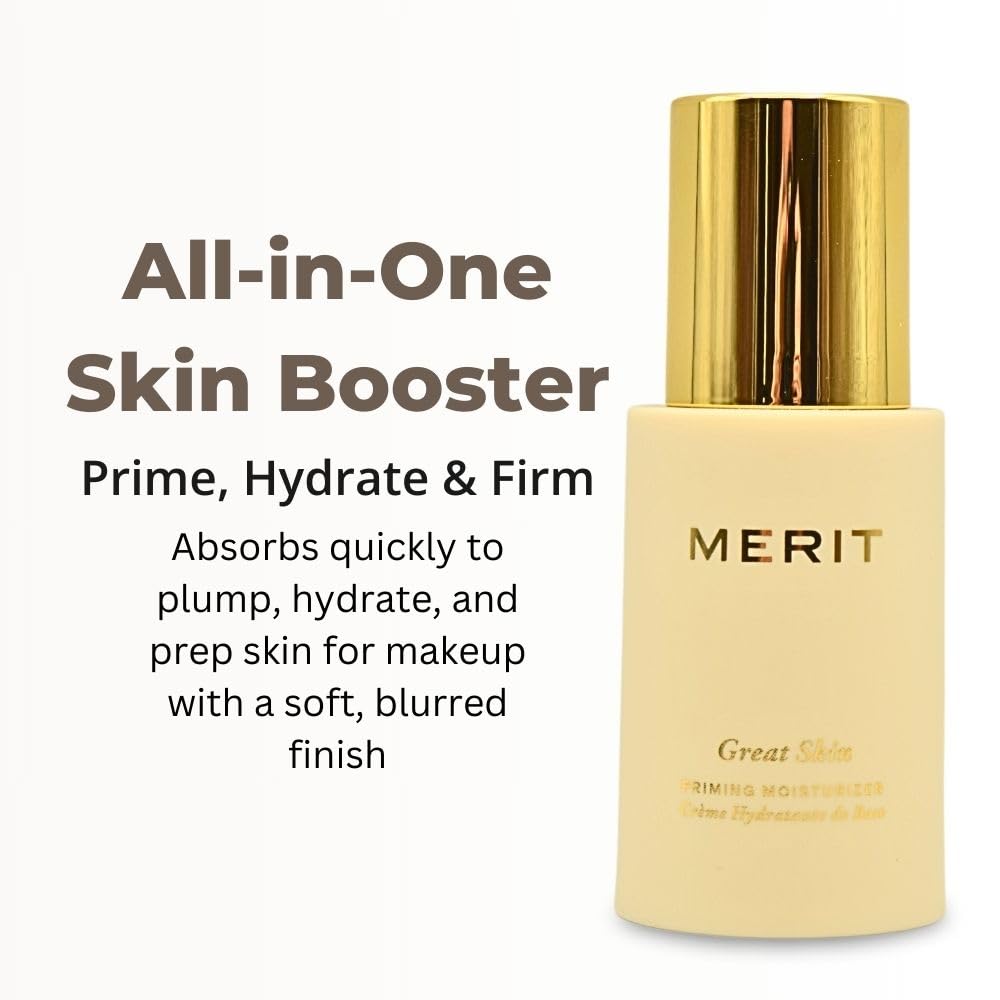 Merit Great Skin Priming And Firming Moisturizer With Peptides And Hyaluronic Acid - dailyvitalstore