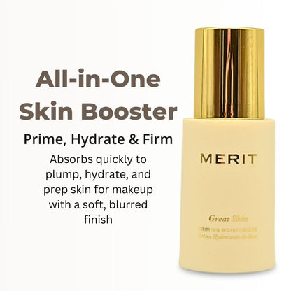 Merit Great Skin Priming And Firming Moisturizer With Peptides And Hyaluronic Acid - dailyvitalstore