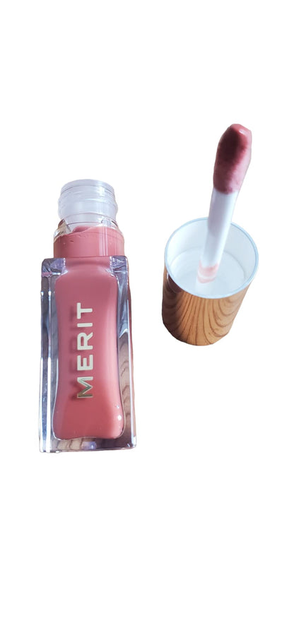 MERIT Shade Slick Classics Tinted Lip Oil Au Naturel - dailyvitalstore