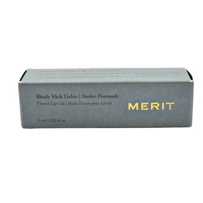 MERIT Shade Slick Gelée Sheer Tinted Lip Oil Les Deux - dailyvitalstore