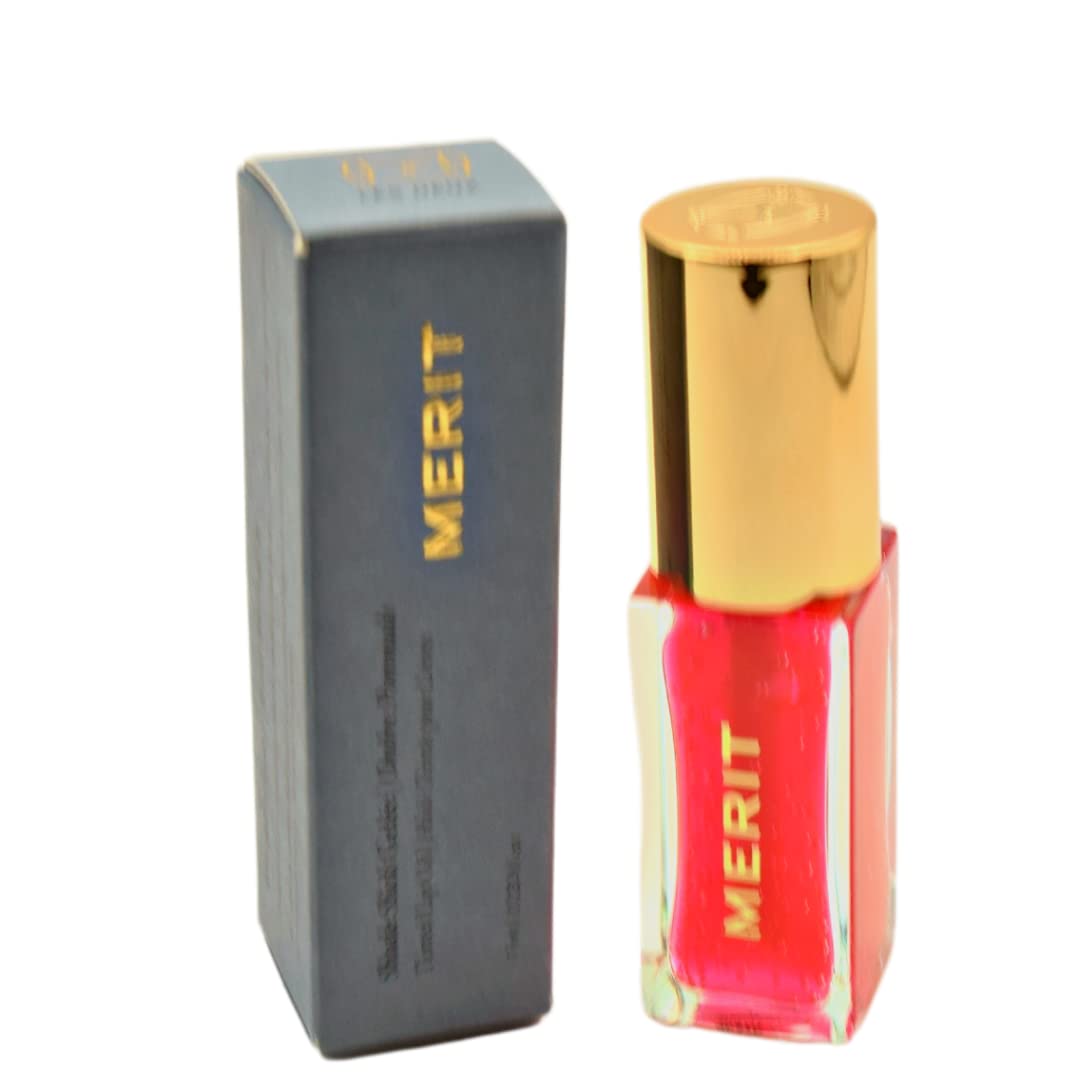 MERIT Shade Slick Gelée Sheer Tinted Lip Oil Les Deux - dailyvitalstore