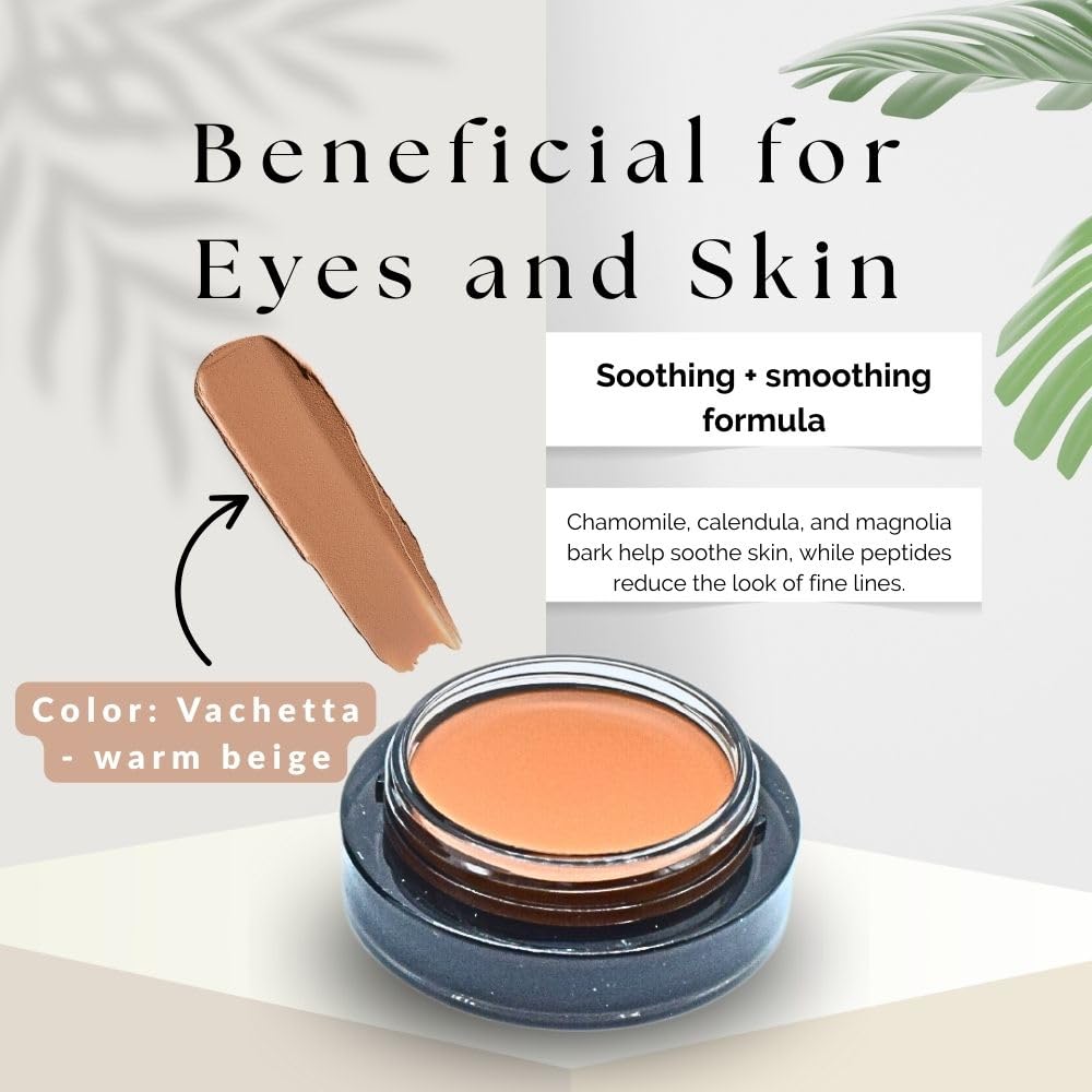 MERIT Solo Shadow Cream-to-Powder Soft Matte Eyeshadow Vachetta - dailyvitalstore