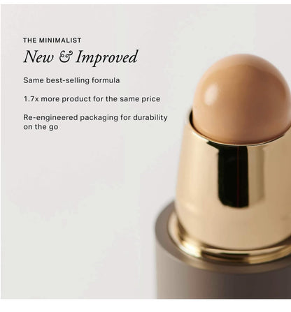 MERIT The Minimalist Perfecting Complexion Foundation and Concealer Stick Camel - dailyvitalstore