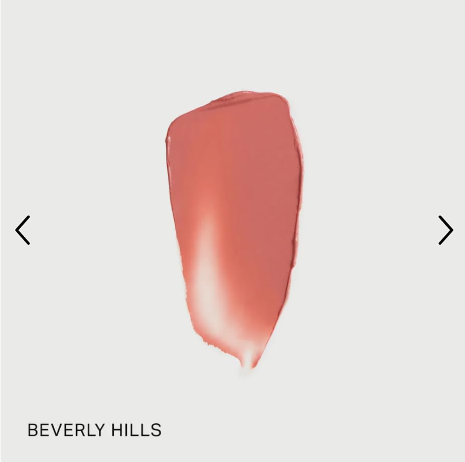 Merité Beverly Hills Cream Blush, Lightweight Buildable Color Balm with Vitamin E for Cheeks and Lips Flush Balm Cream Blush (0.31oz) (Beverly Hills - soft peach) - dailyvitalstore