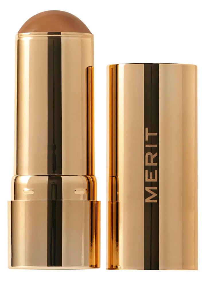 Merité Bronze Balm, Sheer Buildable Cream Sculpting Bronzer, Natural Finish, Lightweight Formula Clay - light skin - dailyvitalstore