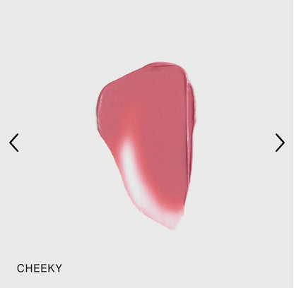 Merité Cheeky Cream Blush, Lightweight Buildable Color Balm with Vitamin E for Cheeks and Lips Flush Balm Cream Blush (0.31oz) (Cheeky - Cool Pink) - dailyvitalstore