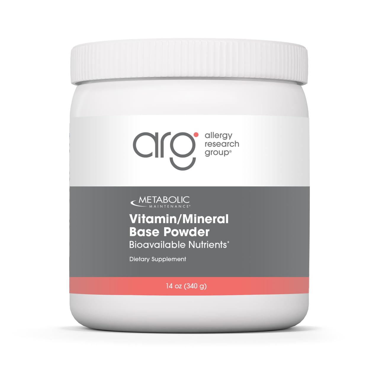 Metabolic Maintenance Vitamin Mineral Base Powder - Iron Free Multivitamin with Active B Vitamins + Chelated Minerals (340 Grams, 60 Servings) - dailyvitalstore