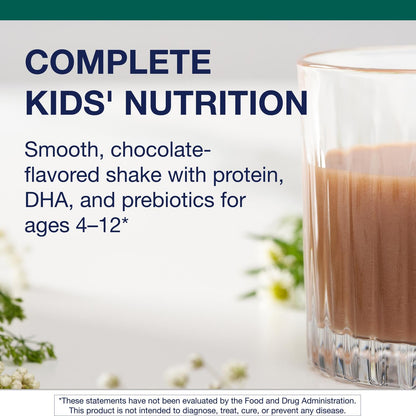 Metagenics MetaKids Nutrition Powder - Kids Multivitamin Powder with Prebiotics, DHA, Protein & Amino Acids* - Complete Protein - Non‑GMO, Gluten‑Free - Chocolate - 14.32 oz - dailyvitalstore