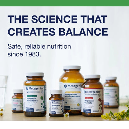 Metagenics UltraFlora Probiotic + Multivitamin - All-in-One Daily Gut Health & Digestive Balance Support* - Clinically Tested Probiotic Blend - dailyvitalstore