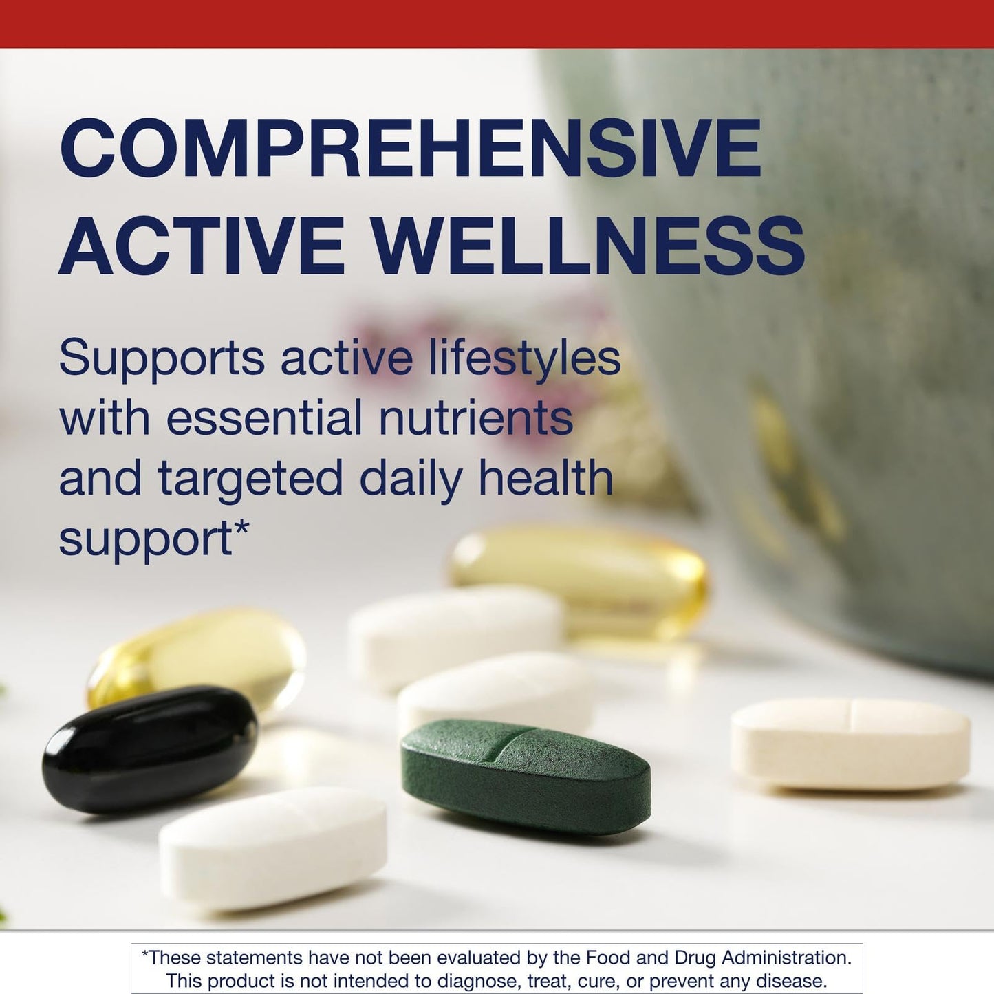 Metagenics Wellness Essentials Active Daily Packs - with Glucosamine, Chondroitin, MSM, Magnesium, Vitamin C & Omega-3* - Supports Mobility, Cartilage & Bone Health* - 30 Packets - dailyvitalstore