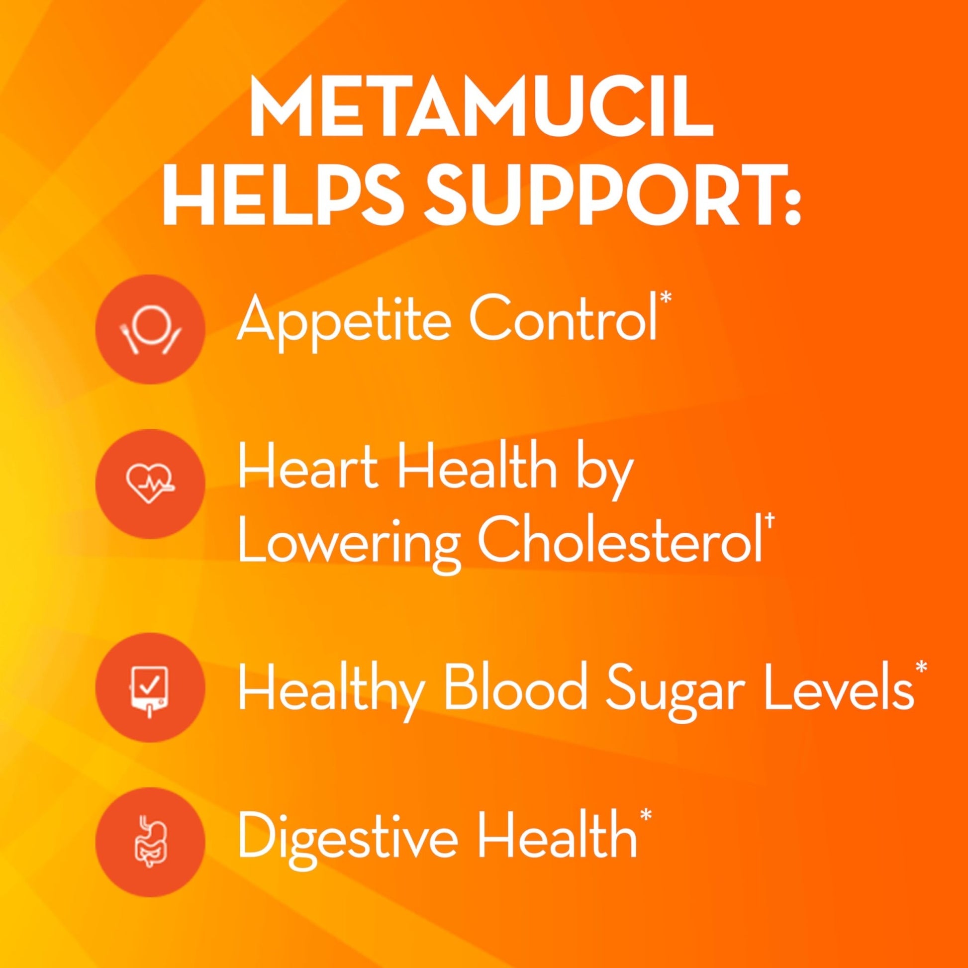 Metamucil, 4-in-1 Fiber Supplement, Psyllium Husk Powder, Sugar-Free Powder, Berry Flavored Drink, 114 Servings - dailyvitalstore