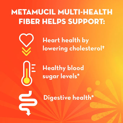 Metamucil Daily Fiber + Collagen, Psyllium Husk Powder, Plant Based Fiber Supplement, Sugar-Free with Stevia, 3-in-1 Fiber Supplement - dailyvitalstore