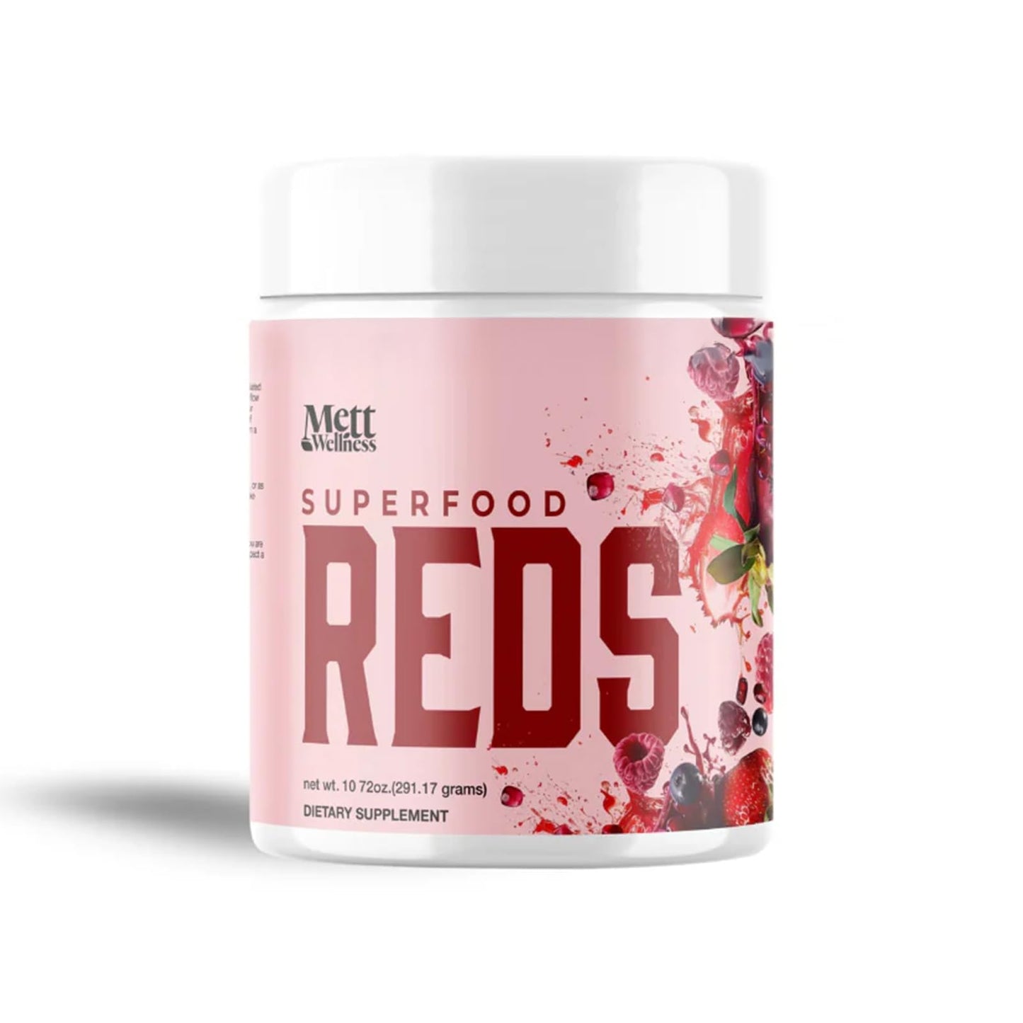 Mett Wellness Superfood REDS | 10.72 oz | With Vitamins A, C & E | Helps Maintain Nitric Oxide Levels | Supports Daily Wellness - dailyvitalstore