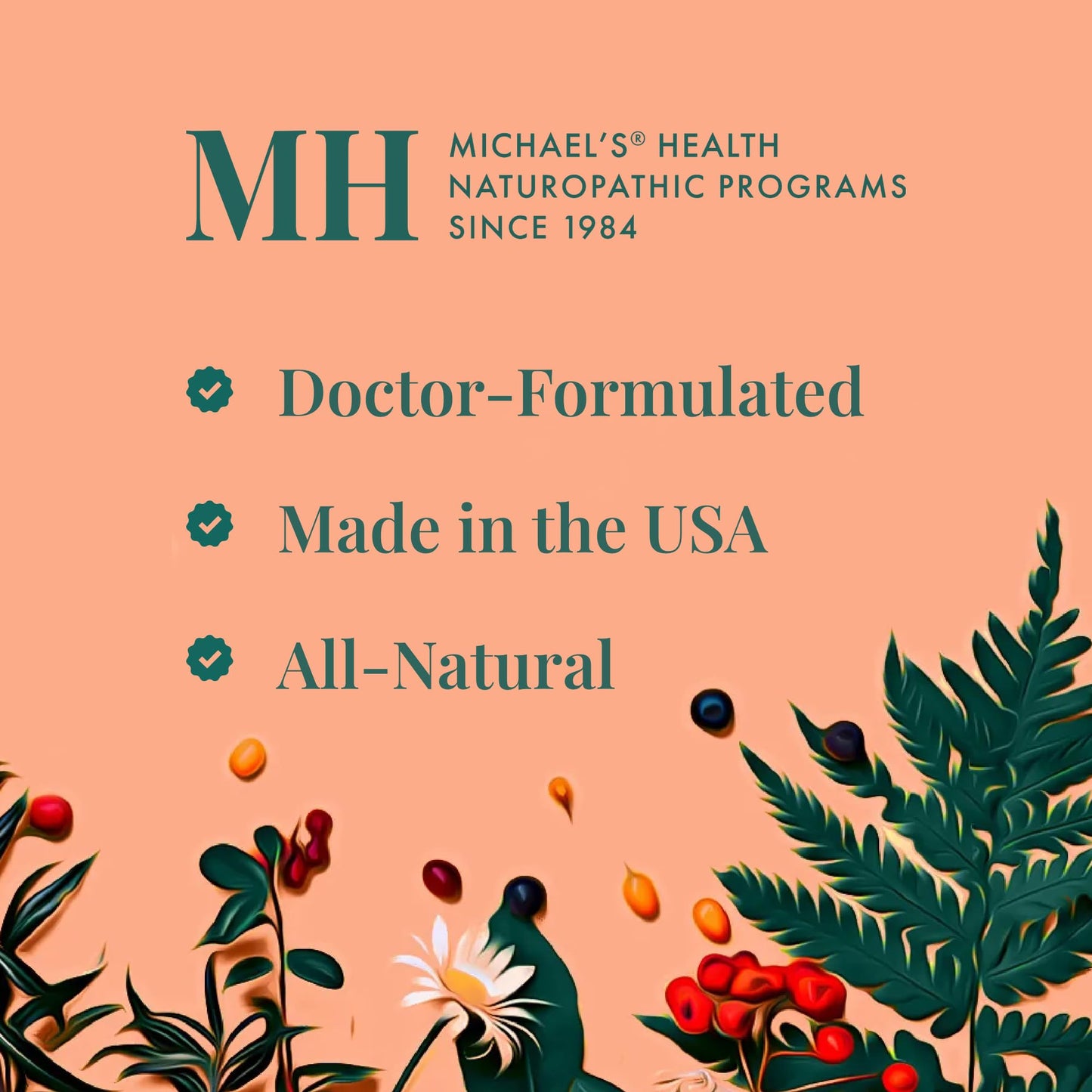 Michael's Health Naturopathic Programs Quick Immune Response - 60 Vegetarian Tablets - Immune System Support - With Vitamin A, Vitamin C & Zinc - 20 Servings - dailyvitalstore