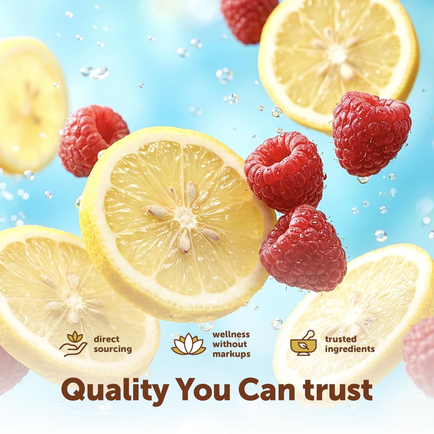 Micro Ingredients Hydration Electrolyte Powder, 1 lb (69 Servings) | Lemon Raspberry Flavor | High Potassium (1,000mg) + Coconut Water & Real Lemon Juice | No Sugar, Keto Friendly | Non-GMO - dailyvitalstore