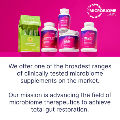 Microbiome Labs MegaSporeBiotic Probiotics for Women & Men - Spore-Based Probiotic for Gut Health & Digestive Support - Shelf-Stable, Travel-Friendly, - dailyvitalstore