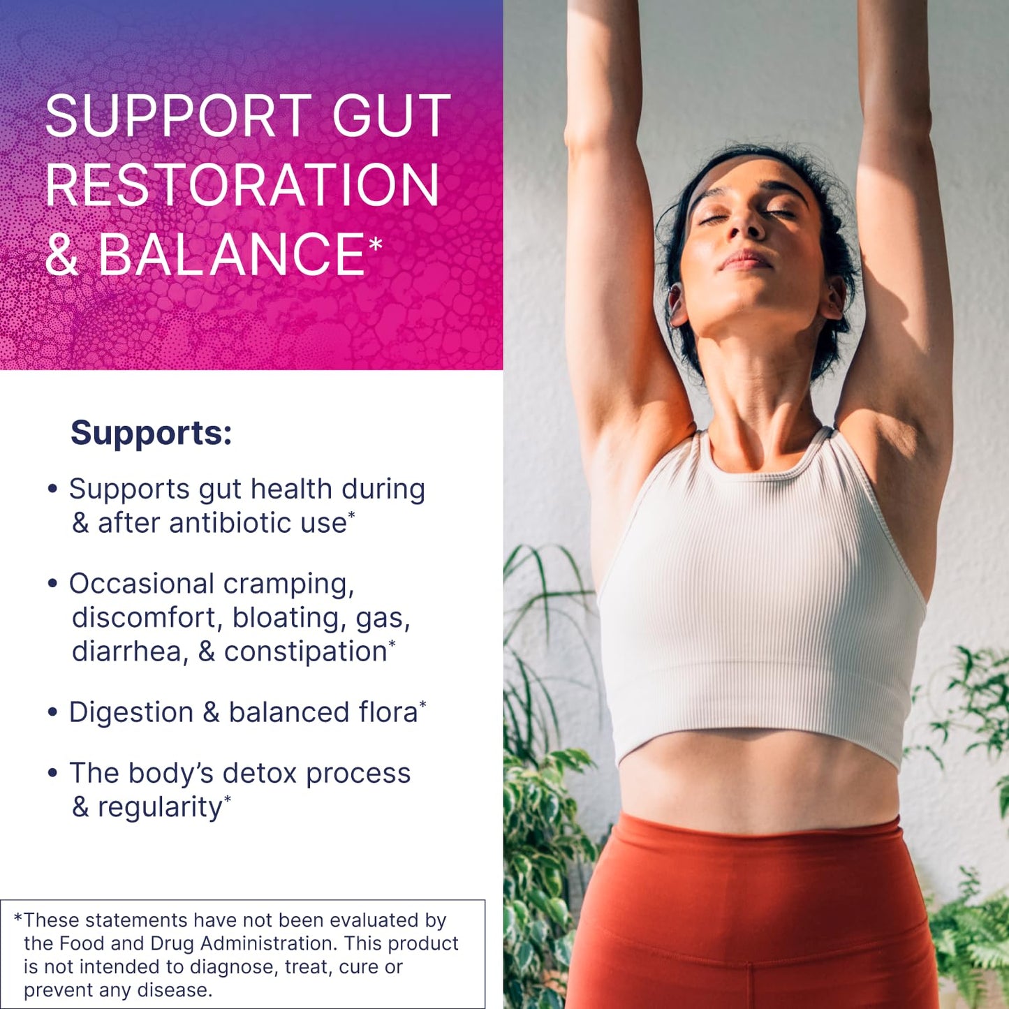 Microbiome Labs Restorflora Probiotics for Digestive Health - Gut Health Supplements with Dual Action Probiotics for Women & Men - dailyvitalstore
