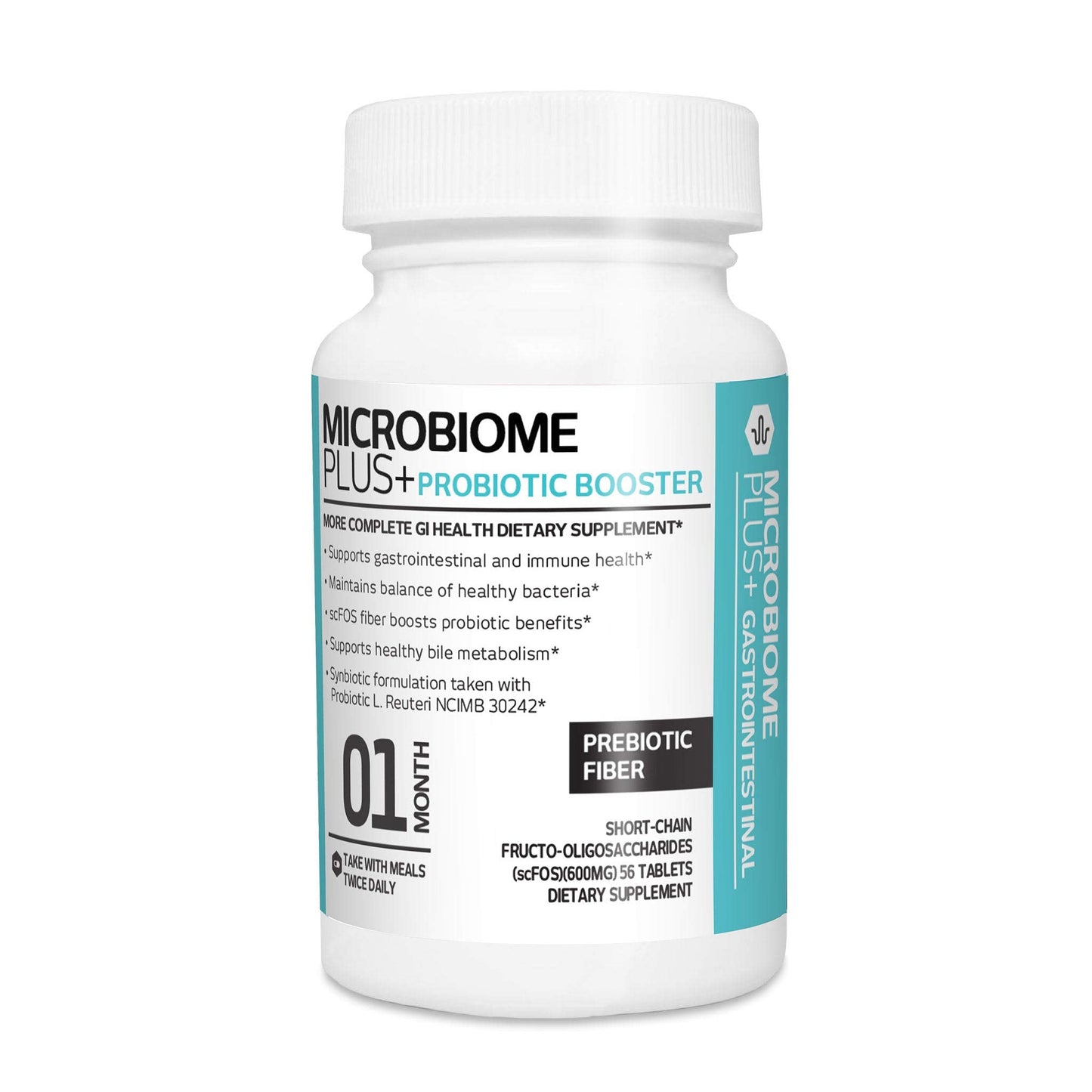 Microbiome Plus Prebiotics scFOS Prebiotic Fiber, Boosts Probiotic Benifits, GI Digestive Supplements, Allergy Safe and Gluten-Free - dailyvitalstore
