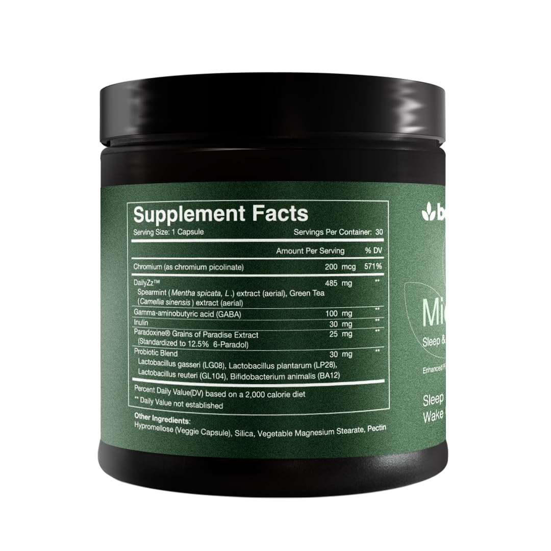MidnightSlim™ | Advanced Nighttime Weight | Maximum Strength Metabolism Support, Digestive Health, Peaceful Sleep | Premium Probiotic Complex | 30 Capsules - dailyvitalstore