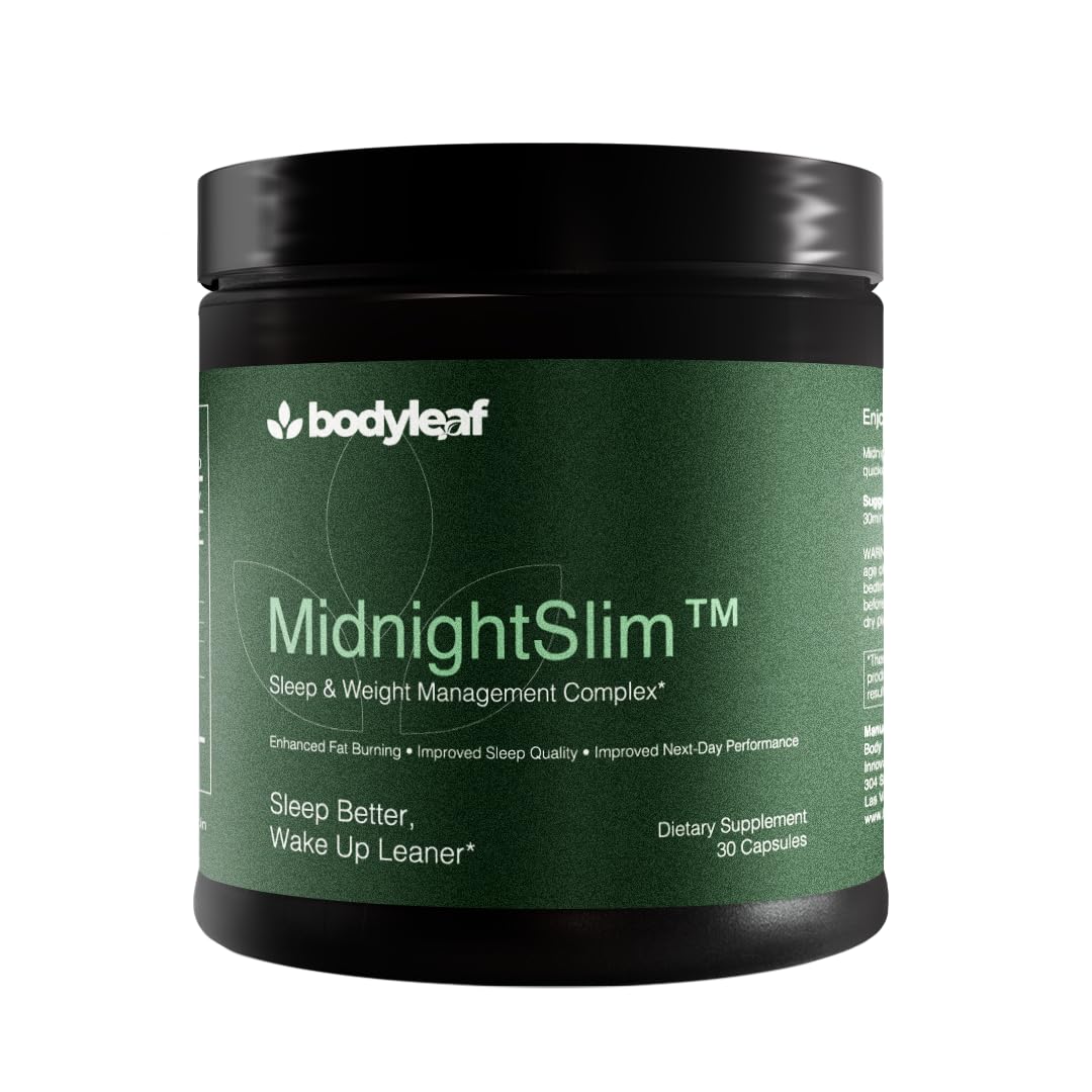 MidnightSlim™ | Advanced Nighttime Weight | Maximum Strength Metabolism Support, Digestive Health, Peaceful Sleep | Premium Probiotic Complex | 30 Capsules - dailyvitalstore