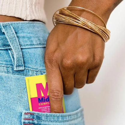 Midol Woman-on-The-Go Period Essentials Complete On The Go Menstrual Pain Relief Caplets, 50ct (25 Pouches of 2) & U by Kotex Balance Ultra Thin Pads Regular Absorbency 50ct - dailyvitalstore