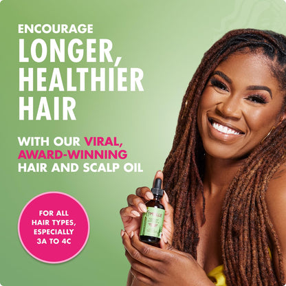 Mielle Organics Rosemary & Mint Hair Oil - Strengthening Biotin Oil Infused Frizzy & Damaged Hair Care - Split Ends & Dry Scalp Treatment - dailyvitalstore