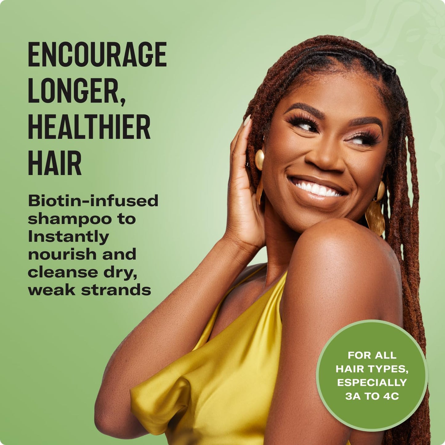 Mielle Organics Rosemary Mint Hair Strengthening Biotin Shampoo - Moisturizing Hair Shampoo for Women and Men to Gently Cleanse, Repair & Protect Strands (12 oz) - dailyvitalstore