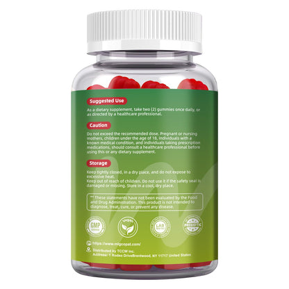 Migcopat Pre Post Probiotics Gummies, Probiotic Prebiotic Postbiotic Digestive Enzymes with Fiber, 120 Billion CFU Probiotics - Digestive Health - dailyvitalstore