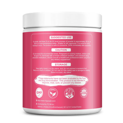 Migcopat Superfood Fiber Powder with Probiotics, Prebiotics, Digestive Enzymes, Vitamin C, Inulin, Magnesium, 14G Fiber Supplement for Digestive Support & Skin Health - dailyvitalstore