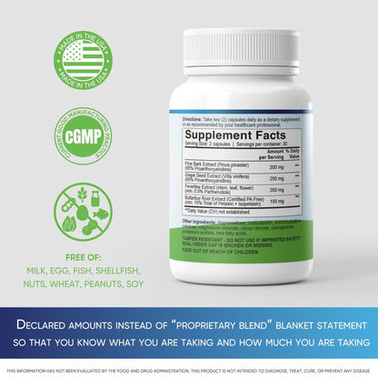 MigRePair | Doctor Formulated Natural Herbal Supplement for Migraine Relief Needs | Supports Relief During Migraine Discomfort (Ictal Phase) - dailyvitalstore
