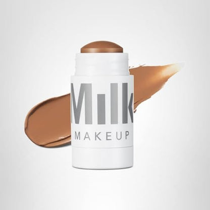 Milk Makeup Matte Bronzer – Buildable Cream Bronzer Stick with Mango Butter + Apricot Oil – Hydrating, Multi-Use Formula for a Sunkissed Glow – Baked, 0.19 oz - dailyvitalstore