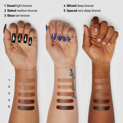 Milk Makeup Matte Bronzer – Buildable Cream Bronzer Stick with Mango Butter + Apricot Oil – Hydrating, Multi-Use Formula for a Sunkissed Glow – Baked, 0.19 oz - dailyvitalstore
