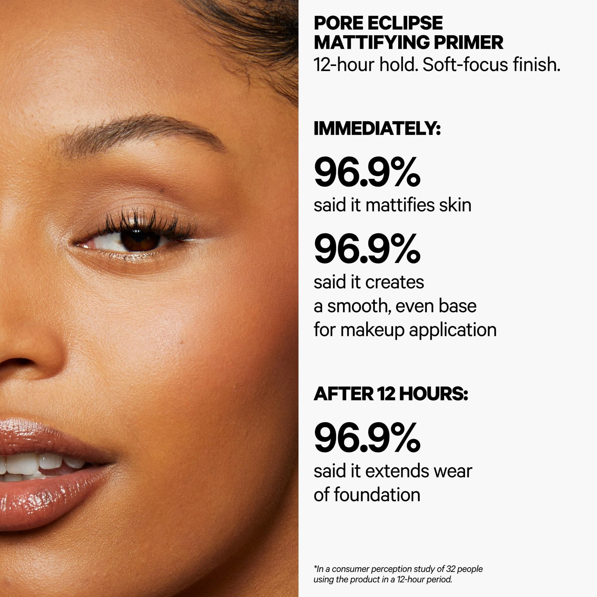 Milk Makeup Pore Eclipse Mattifying Primer – Blurs Pores, Controls Shine + Holds Makeup for Up to 12 Hours – Creates a Smooth, Even Base for a Soft, Long-Lasting Matte Finish – 0.68 oz - dailyvitalstore