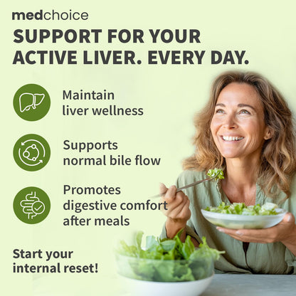 Milk Thistle Supplement w/ NAC, Artichoke & Dandelion – Liver Support Supplement & Gallbladder Supplements in One – Liver Detox – Milk Thistle - dailyvitalstore