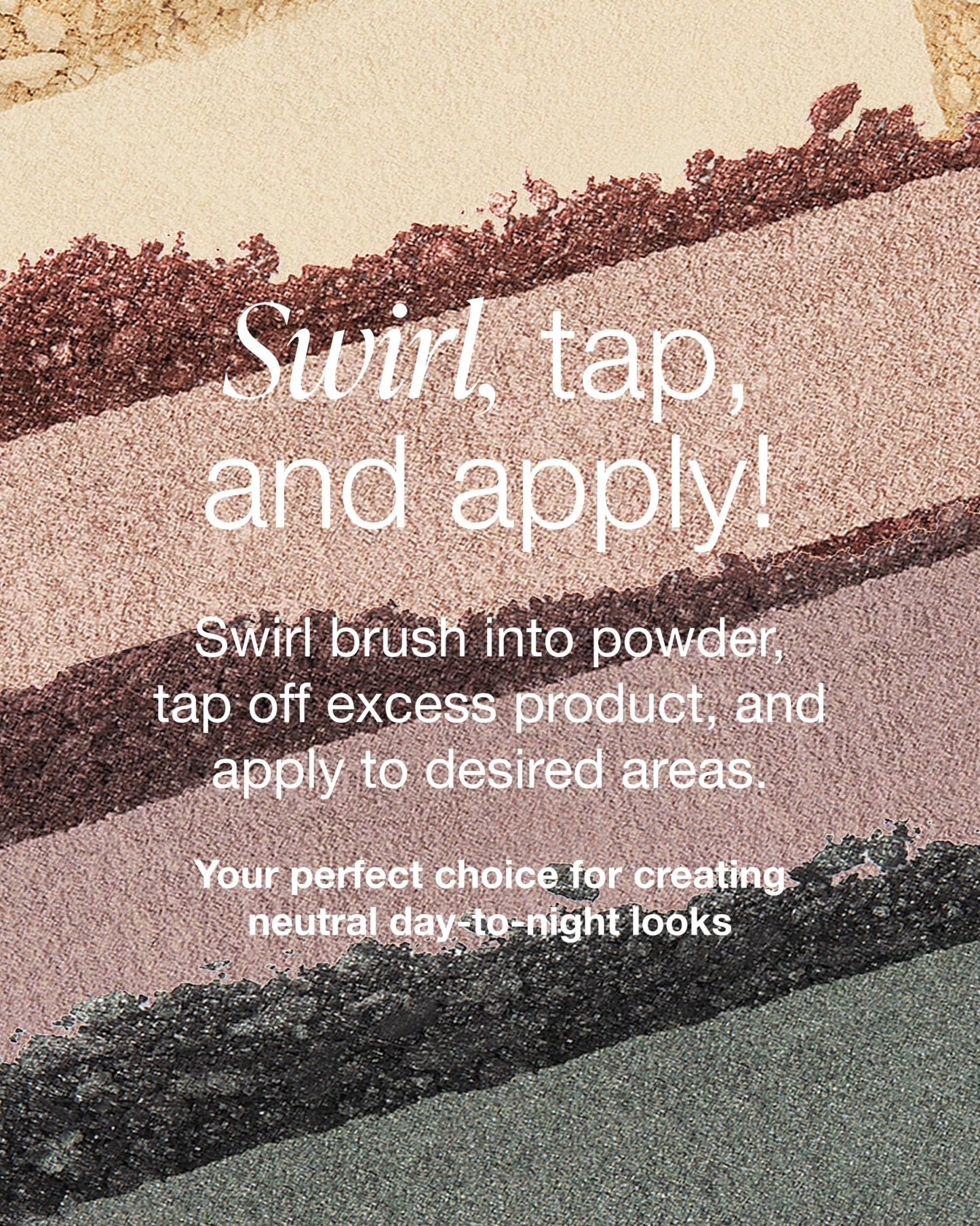 Mineral Fusion Eyeshadow Palette - Four Pressed Powder Shades in Matte, Satin, and Shimmer Finishes - Natural, Lightweight Vegan Eye Makeup - (Glamping) - dailyvitalstore