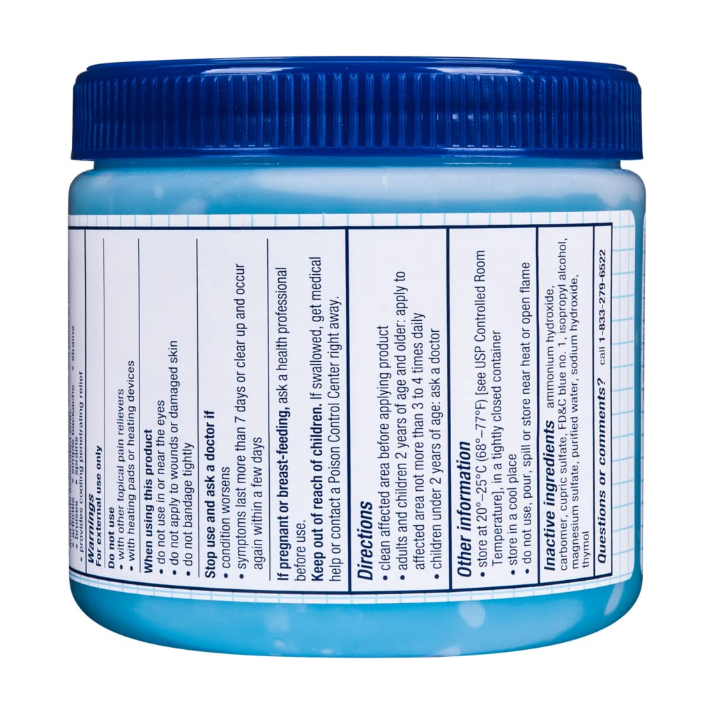 Mineral Ice Pain Relieving Gel - 8 oz, Pack of 4 - dailyvitalstore