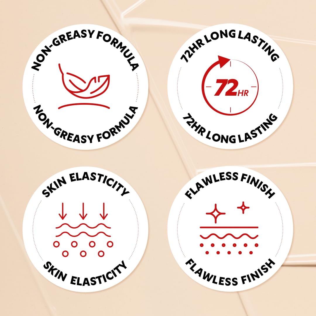 [*Mini Size*] TIRTIR Mask Fit Red Cushion Foundation | Full coverage, Weightless, Skin fit, Satin Glow Finish, Korean Makeup BB Foundation, beauty, Tattoo cover up, Buildable (23N Sand / 0.15 Fl Oz) - dailyvitalstore