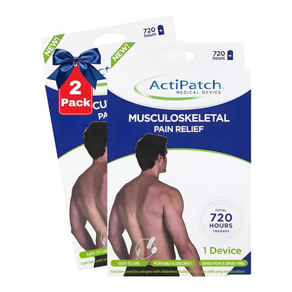 Mint Bucket ActiPatch Wearable Pain-Relief Device, 2-Pack Bundle – Pulsed Shortwave Therapy Loop for Back, Knee, Hip & Joint Discomfort, Long Lasting Leg Pain Relief Product - dailyvitalstore