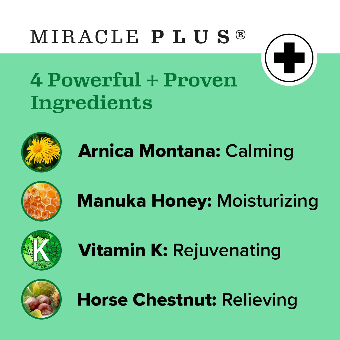 Miracle Plus Arnica Bruise Relief Gel + Magnesium Leg Relief Cream Bundle - dailyvitalstore