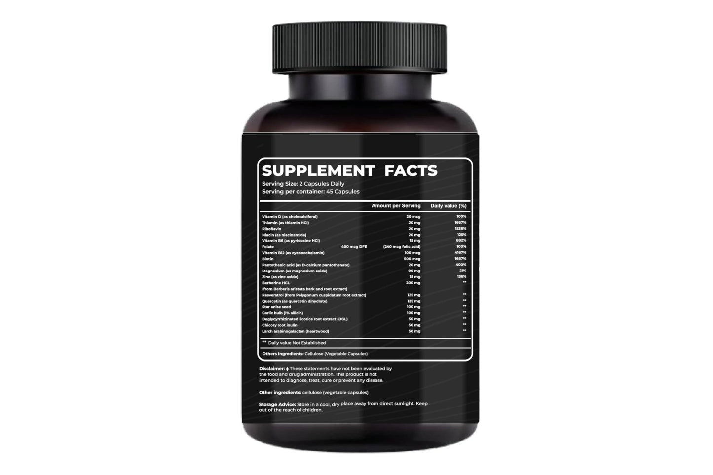 Mishas Nutraceutical Colon Cleanse - Relief from Gas and Bloating, Supports Gut Health with Magnesium, Berberine, Vitamin D, Quercetin & More - dailyvitalstore